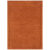 Covor pufos terracotta din lana lucrat manual modern model uni York Runner Terracotta 9 mm 068×240 cm YORK068240TERR
