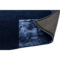 Covor navy din lana vascoza lucrat manual modern model geometric Tate Navy 9 mm 120×170 cm TATE120170NAVY