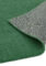Covor pufos verde din lana lucrat manual modern model uni York Runner Forest Green 9 mm 068×240 cm YORK068240FORE