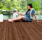 Podele terasa decking, frasin thermo, neted, 21x100x1000 mm