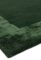 Covor pufos verde din lana viscoza lucrat manual modern model uni Ascot Green 10 mm 80×150 cm ASCO080150GREE