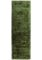 Covor pufos verde din vascoza lucrat manual modern model uni Blade Green 7 mm 240×340 cm BLAD240340GREE