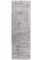 Covor pufos argintiu din vascoza lucrat manual modern model uni Blade Silver 7 mm 120×170 cm BLAD120170SILV