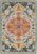 Covor pufos multicolor din lana lucrat manual traditional model floral Bronte Multi Medallion 9 mm 160×230 cm BROC160230MULT