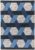 Covor albastru din lana new zealand rayon lucrat manual modern model geometric Camden Blue 5 mm 120×170 cm CAMD120170BLUE