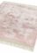 Covor roz din vascoza lucrat manual modern model uni Elgin Pink Silver 10 mm 120×170 cm ELGI120170PINK
