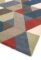 Covor multicolor din lana noua zeelanda lucrat manual modern model geometric Funk Multi 11 mm 200×300 cm FUNK2003000005