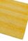 Covor galben din bumbac iuta lucrat manual modern model geometric Ives Yellow 4 mm 100×150 cm IVES100150YELL