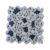 Marmura Pazzo Stn 860 Mix Negru/Gri/Cream Mozaic 30.5×30.5 0.5 Antichizat