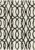 Covor pufos alb din lana lucrat manual modern model geometric Matrix Wire White 11 mm 70×240 cm MATR0702400035