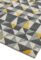 Covor galben modern model geometric Nova Flag Yellow 9 mm 160×230 cm NOVA160230NV01