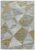 Covor pufos galben modern model abstract geometric Orion Blocks Yellow 10 mm 80×150 cm ORIO0801500012