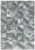 Covor pufos argintiu modern model abstract geometric Orion Flag Silver 10 mm 80×150 cm ORIO0801500009