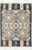 Covor lucrat manual traditional model tribal geometric Paloma Zanzibar 4-20 mm 160×230 cm PALO160230PA01