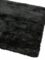 Covor pufos negru lucrat manual modern model uni Plush Black 75 mm 140×200 cm PLUS140200BLAC