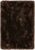 Covor pufos dark maro lucrat manual modern model uni Plush Dark Chocolate 75 mm 120×170 cm PLUS120170CHOC