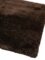 Covor pufos dark maro lucrat manual modern model uni Plush Dark Chocolate 75 mm 140×200 cm PLUS140200CHOC