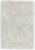Covor pufos alb lucrat manual modern model uni Plush Circle White 75 mm 150×150 cm PLUS150150WHIT