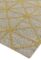 Covor pufos galben lucrat manual modern model uni Prism Yellow 75 mm 160×230 cm PRIS160230YELL