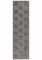 Covor pufos anthracite modern model geometric Salta Anthracite Star 2-11 mm 120×170 cm SALT120170SA01