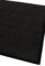 Covor negru din sisal bumbac modern outdoor model uni Sisal Black Black 4 mm 068×300 cm SISA068300BLAC