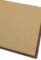 Covor maro din sisal bumbac modern outdoor model uni Sisal Linen Chocolate 4 mm 200×300 cm SISA200300CHOC