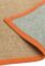 Covor orange din sisal bumbac modern outdoor model uni Sisal Linen Orange 4 mm 240×340 cm SISA240340ORAN