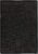 Covor negru din sisal bumbac modern outdoor model uni Sisal Black Black 4 mm 200×300 cm SISA200300BLAC