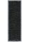 Covor negru gri din sisal bumbac modern outdoor model uni Sisal Black Grey 4 mm 160×230 cm SISA160230GREY