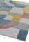 Covor pufos multicolor modern model geometric Sketch Retro Multi 13 mm 120×170 cm SKET1201700008
