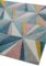 Covor pufos multicolor modern model geometric Sketch Diamond Multi 13 mm 80×150 cm SKET0801500004