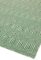 Covor verde din bumbac lana lucrat manual modern outdoor model geometric Sloan Green 4 mm 120×170 cm SLOA120170GREE