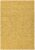 Covor mustar din bumbac lana lucrat manual modern outdoor model geometric Sloan Mustard 4 mm 100×150 cm SLOA100150MUST