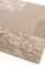 Covor sand din lana vascoza lucrat manual modern model geometric Tate Sand 9 mm 200×290 cm TATE200290SAND