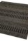 Covor negru modern outdoor model geometric Varanda Black Stripe 2 mm 200×290 cm VARA200290VA03