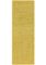 Covor pufos galben din lana lucrat manual modern model uni York Yellow 9 mm 160×230 cm YORK160230YELL